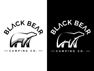 Black Bear Camping Co. logo design by toyz86