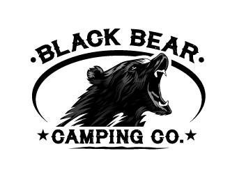 Black Bear Camping Co. logo design by dasigns