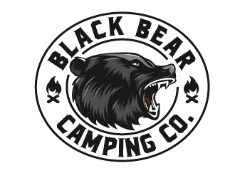 Black Bear Camping Co. logo design by dasigns