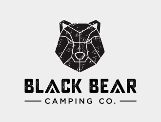 Black Bear Camping Co. logo design by hidro
