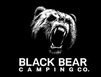 Black Bear Camping Co. logo design by AYATA