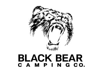 Black Bear Camping Co. logo design by AYATA