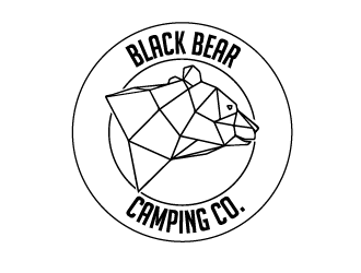 Black Bear Camping Co. logo design by Ultimatum