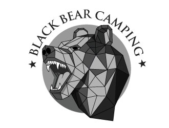 Black Bear Camping Co. logo design by Suvendu