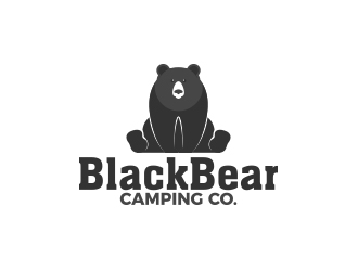 Black Bear Camping Co. logo design by MarkindDesign