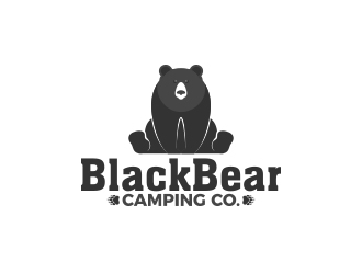 Black Bear Camping Co. logo design by MarkindDesign