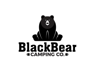 Black Bear Camping Co. logo design by MarkindDesign