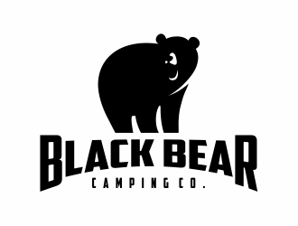 Black Bear Camping Co. logo design by Eko_Kurniawan