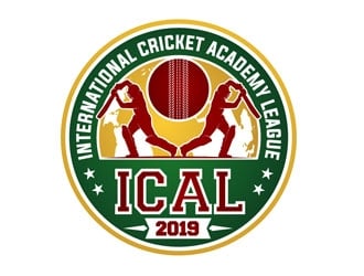 International Cricket Academy League logo design by DreamLogoDesign