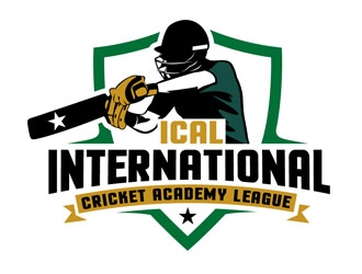 International Cricket Academy League logo design by DreamLogoDesign