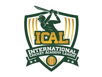 International Cricket Academy League logo design by DreamLogoDesign