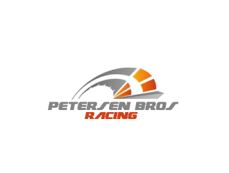 Petersen Bros. Racing logo design by giphone