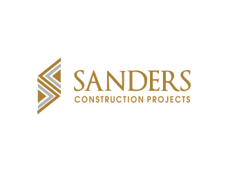 Sanders Construction Projects logo design by JessicaLopes