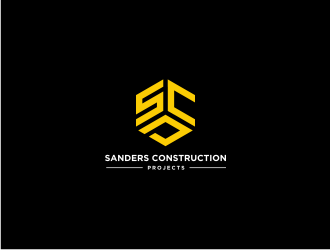 Sanders Construction Projects logo design by EkoBooM