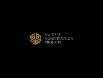 Sanders Construction Projects logo design by EkoBooM