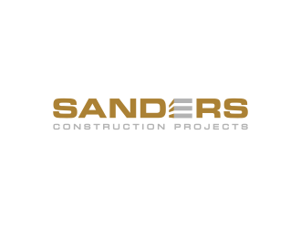 Sanders Construction Projects logo design by pakderisher