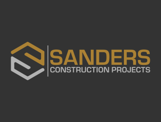 Sanders Construction Projects logo design by sitizen