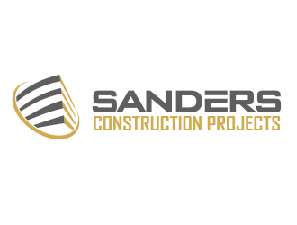 Sanders Construction Projects logo design by YONK