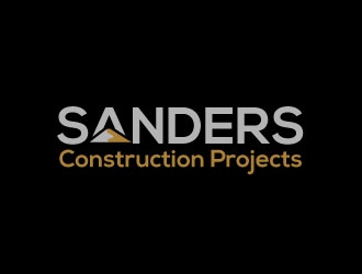 Sanders Construction Projects logo design by Gaze
