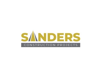 Sanders Construction Projects logo design by crazher