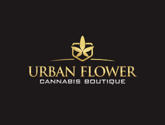 Urban Flower Cannabis Boutique logo design by YONK