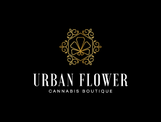 Urban Flower Cannabis Boutique logo design by kojic785