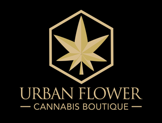 Urban Flower Cannabis Boutique logo design by kunejo