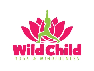 Wild Child Yoga & Mindfulness logo design by ElonStark