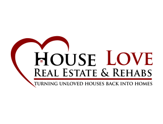 House Love Real Estate & Rehabs logo design by Hidayat