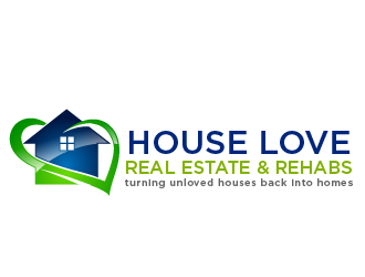 House Love Real Estate & Rehabs logo design by THOR_