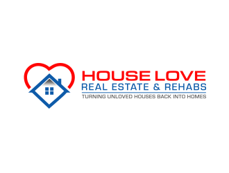 House Love Real Estate & Rehabs logo design by keylogo