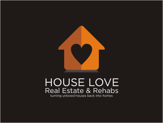House Love Real Estate & Rehabs logo design by bunda_shaquilla
