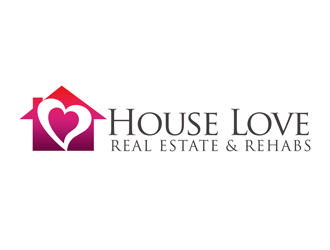 House Love Real Estate & Rehabs logo design by kunejo