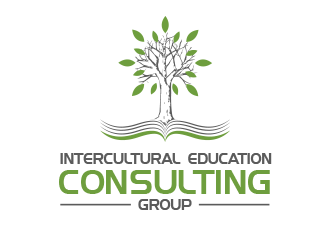 Intercultural Education Consulting Group logo design by BeDesign
