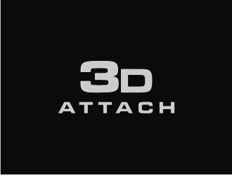 3D Attach logo design by logitec