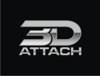 3D Attach logo design by agil