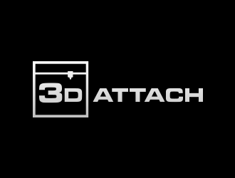 3D Attach logo design by lexipej