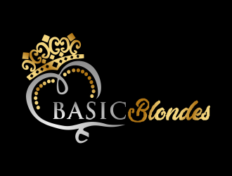 Basic Blondes  logo design by ROSHTEIN
