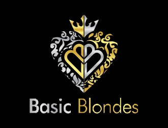 Basic Blondes  logo design by cikiyunn