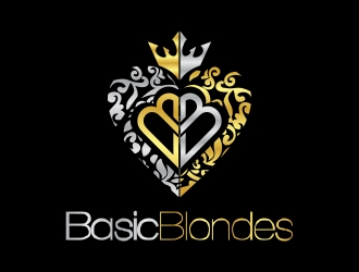 Basic Blondes  logo design by cikiyunn