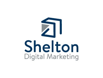 Shelton Digital Marketing  logo design by pixalrahul