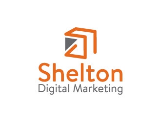 Shelton Digital Marketing  logo design by pixalrahul