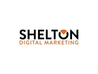 Shelton Digital Marketing  logo design by pixalrahul