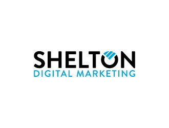 Shelton Digital Marketing  logo design by pixalrahul