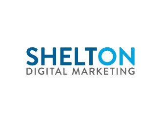 Shelton Digital Marketing  logo design by pixalrahul