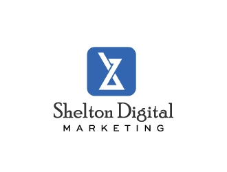 Shelton Digital Marketing  logo design by nehel