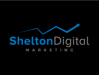 Shelton Digital Marketing  logo design by denfransko