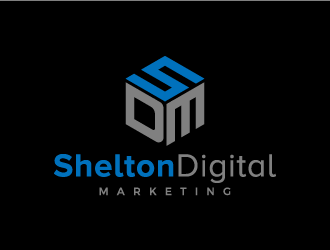 Shelton Digital Marketing  logo design by denfransko