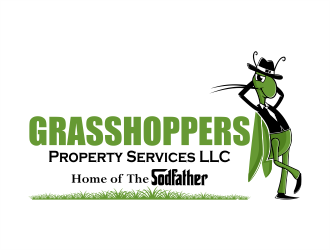 Grasshoppers Property Services LLC logo design by evdesign