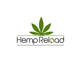 Hemp Reload logo design by wongndeso